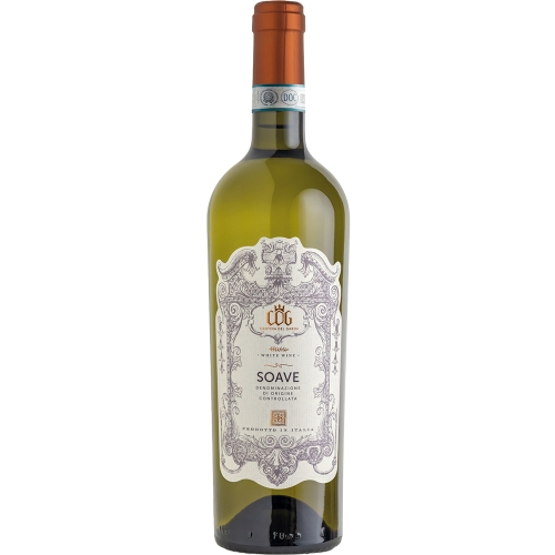 Cantina del Garda Soave. A crisp, dry white wine made from 100% Garganega grapes